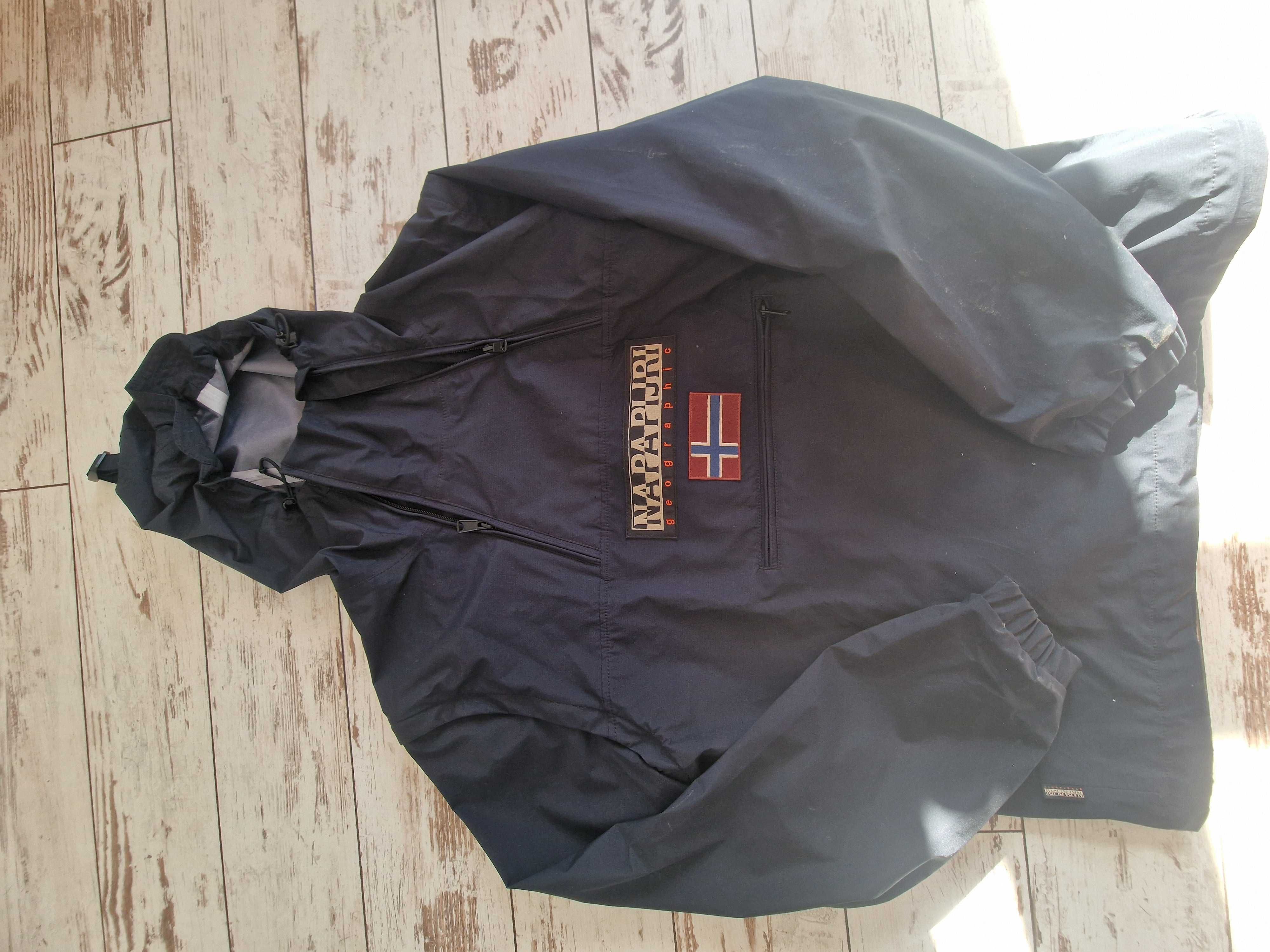 Napapijri Rainforest Pullover Jacket Blue Marine