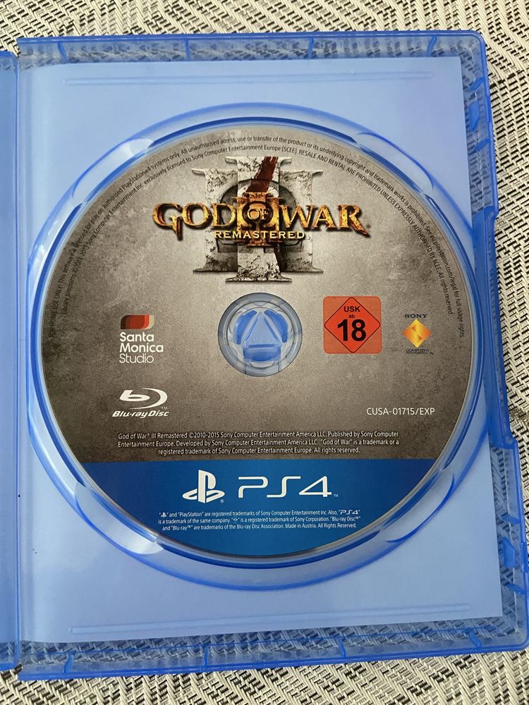 Игра За PS4 God Of War 3 Remastered