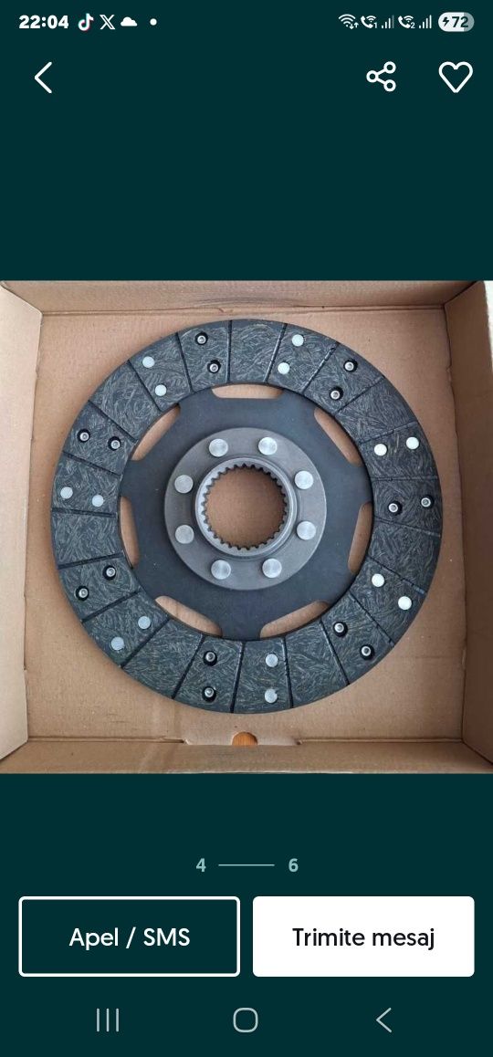 Disc priza putere ford fordson dexta super dexta 
Compatibil cu urmato