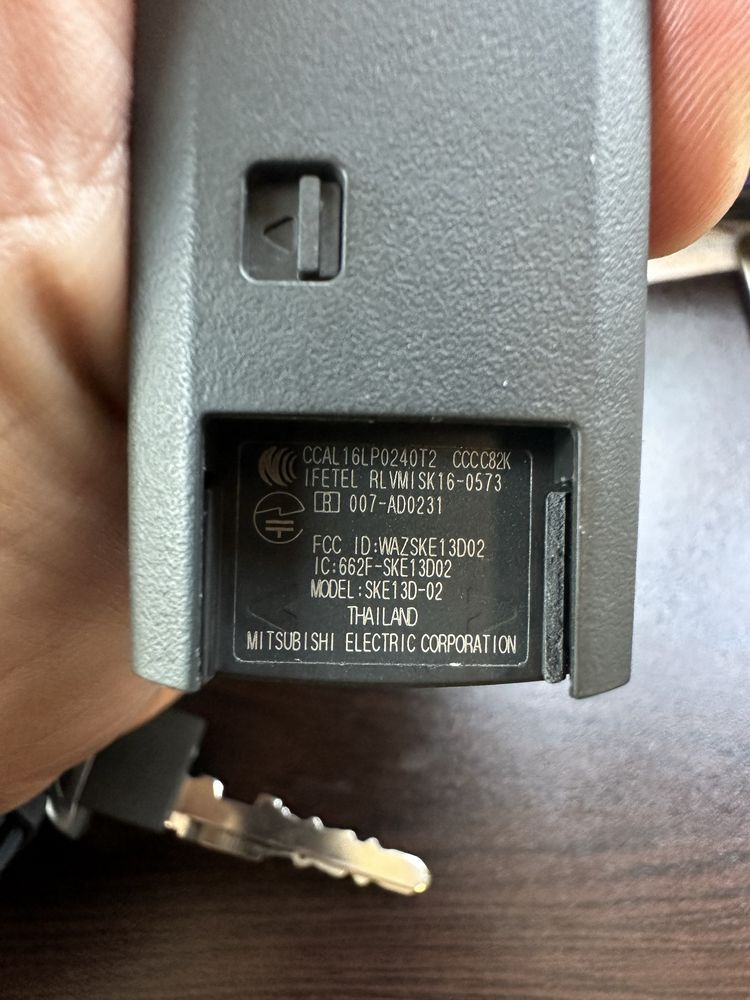 Ключ mazda keyless start stop (2015 - 2019)
