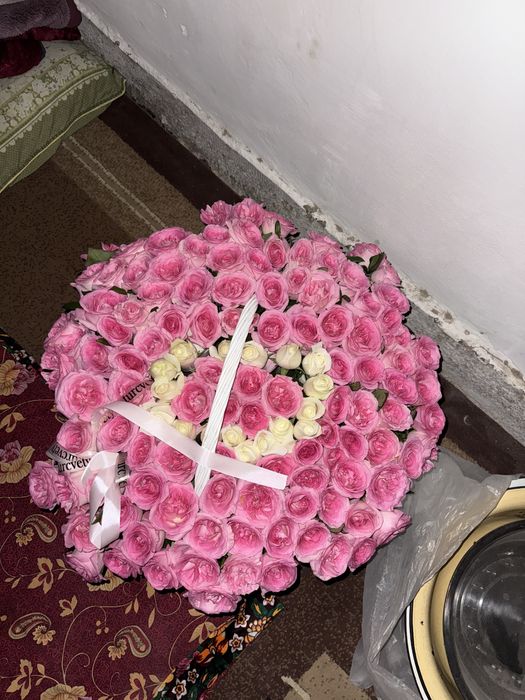 Цветы  101 роза