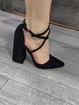 Pantofi cu toc dama