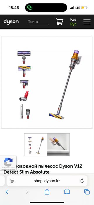Dyson V12 Detect slim absolute
