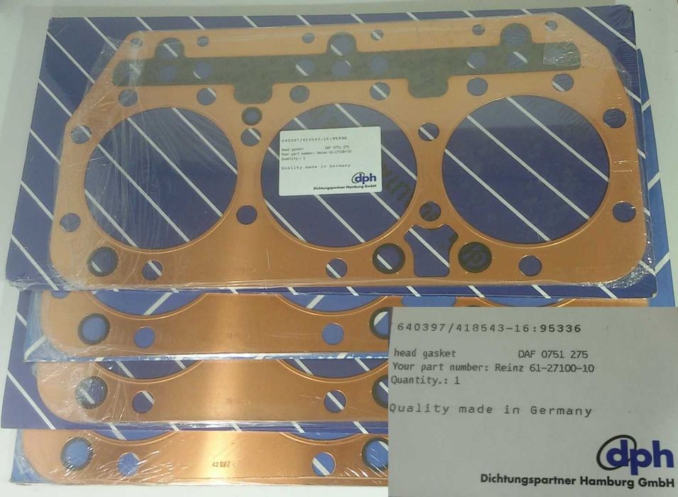 Лот уплътнения, гарнитури и т.н. на dph за DAF, Volvo, Scania и MAN