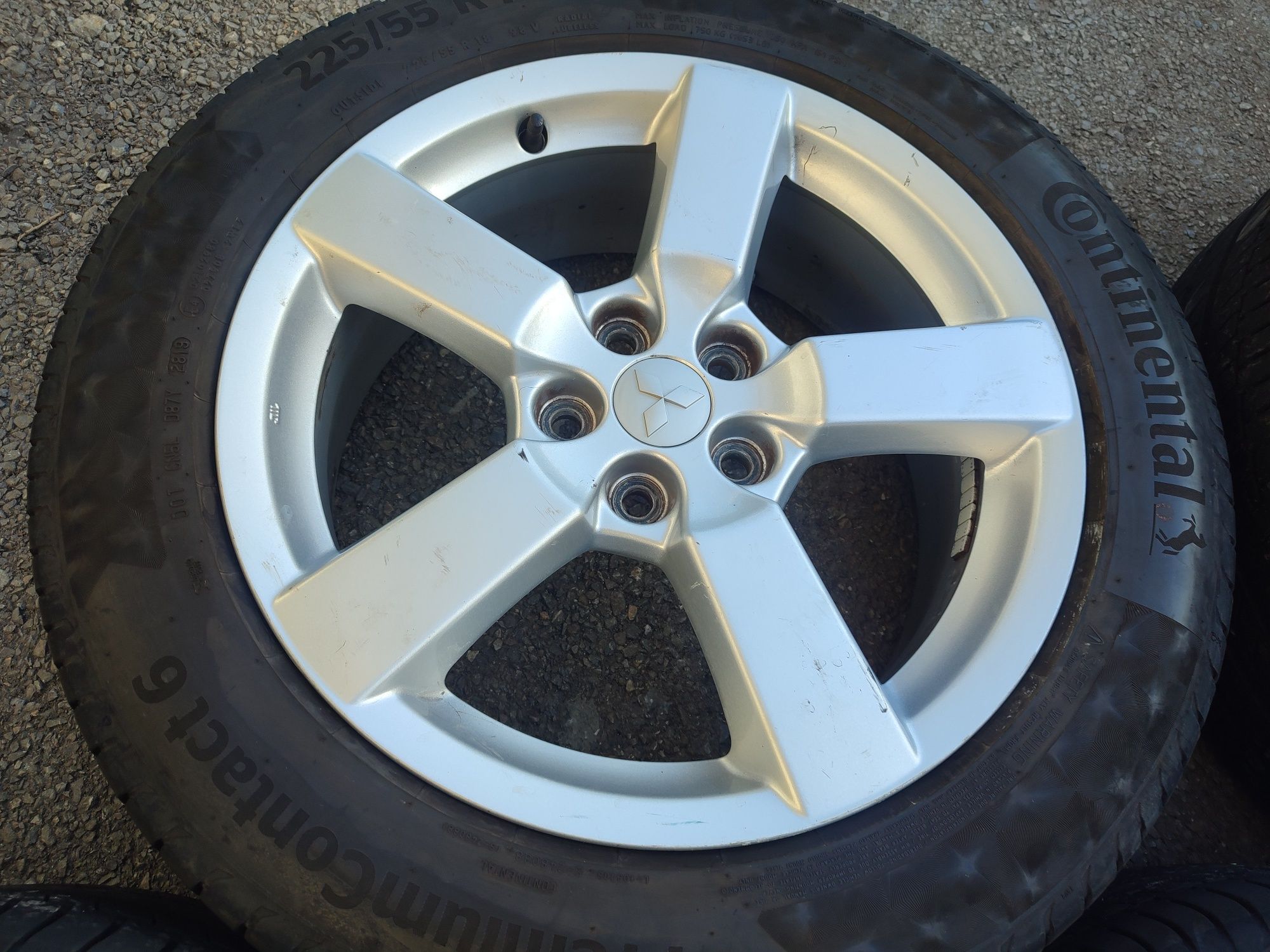 18" оригинални алуминиеви джанти за Mitsubishi Outlander...