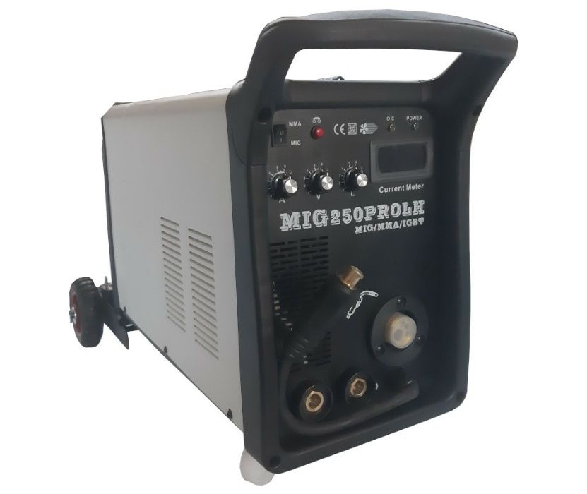 Mig-Mma 250 PRO Телоподаващ инверторен апарат с електрожен