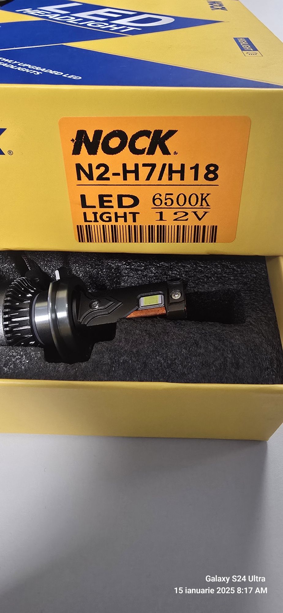 Led h7 6500k cu adaptor can