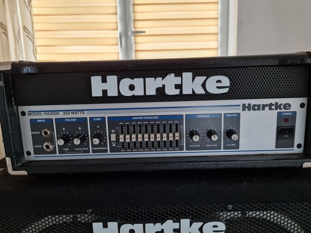 Amplificator Bass Hartke HA3500 + Boxa Bass Hartke VX410