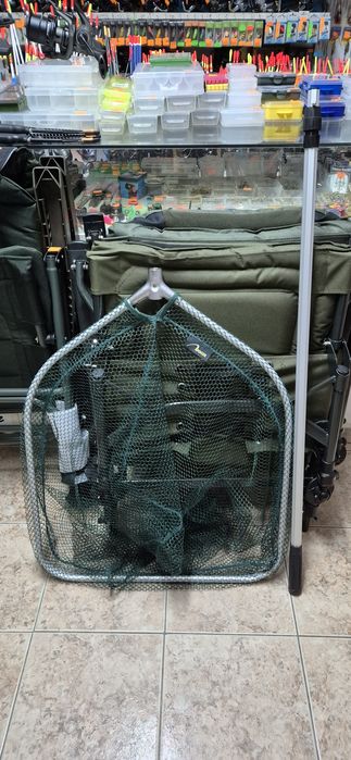 Шаранджийски кеп с алуминиева рамка CARP FOCUS 70/60см.