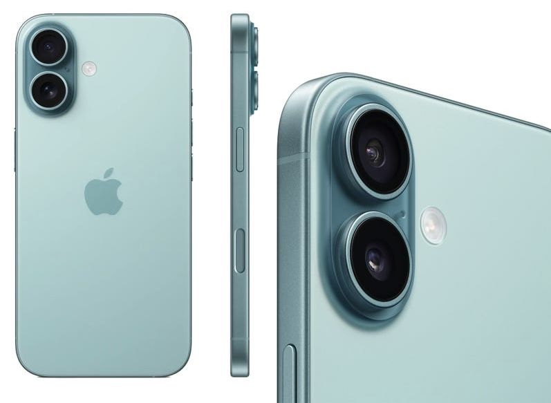 НОВ!!! Apple iPhone 16, 128GB, 5G, Teal + подарък адаптер Apple