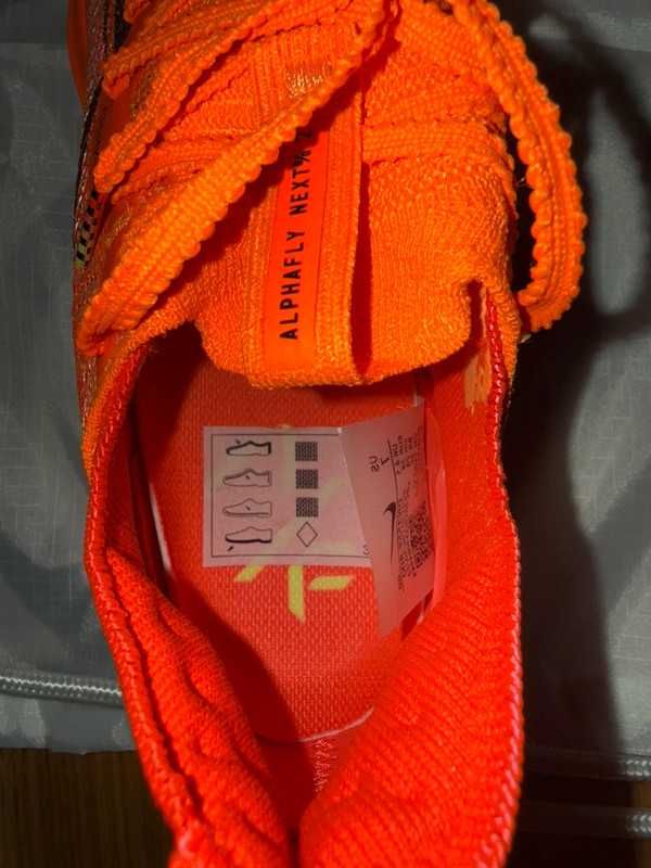 100% Оригинални Nike Alphafly2 в номер 38 - 24 см най-ниска цена