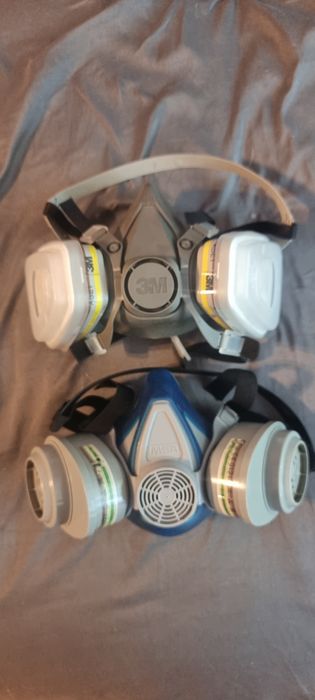 Полумаска 3M и MSA с филтри