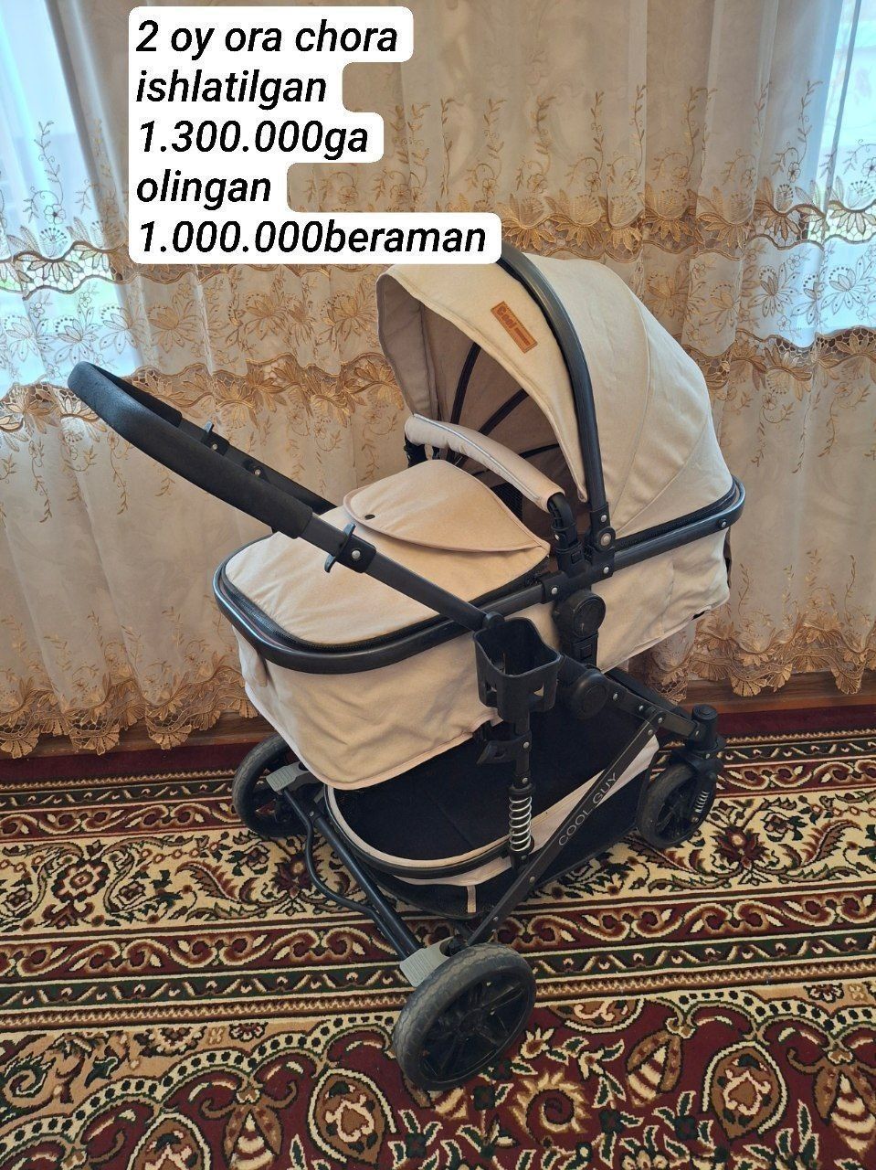 Detskiy kolyaska holati yaxshi