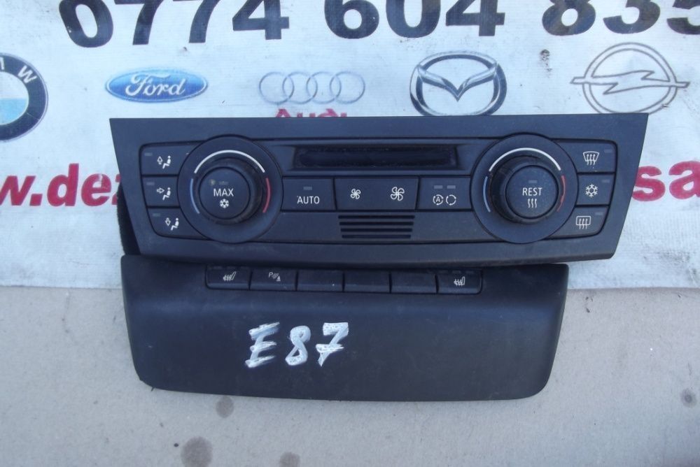 Climatronic BMW E87 seria 1 comenzi AC clima butoane panou dezmembrez