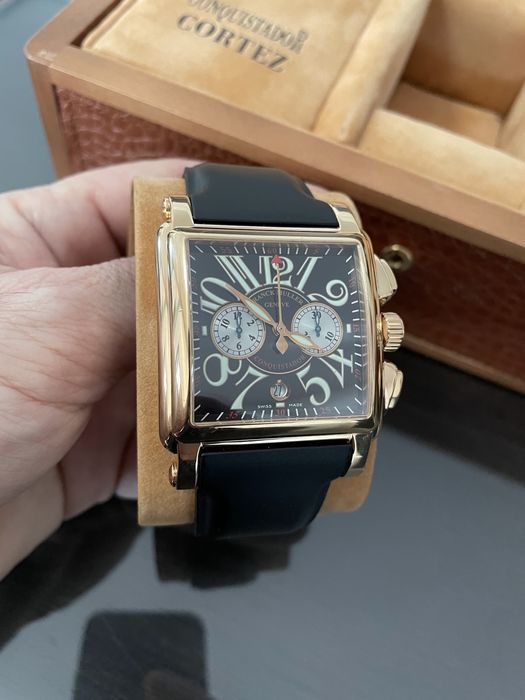 Часовник Franck Muller -conquistador Cortez ,rose gold