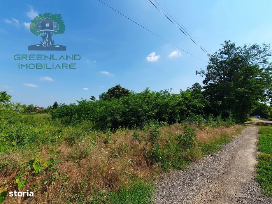 TEREN INTRAVILAN plat, 1109mp, utilitati, Bucium Visan