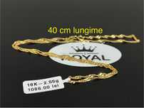 Bijuteria Royal CB : Lant aur 18K 750% 2,55 grame