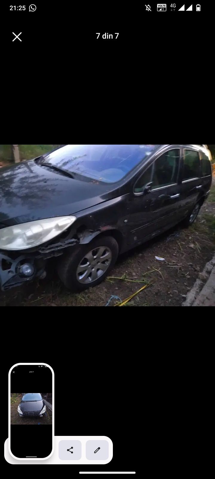Vând Peugeot anul 2003