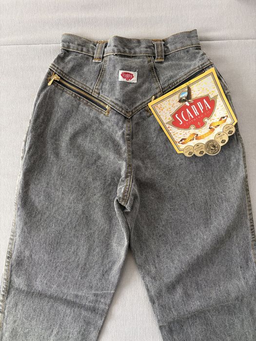 Vintage сиви дънки Scarpa