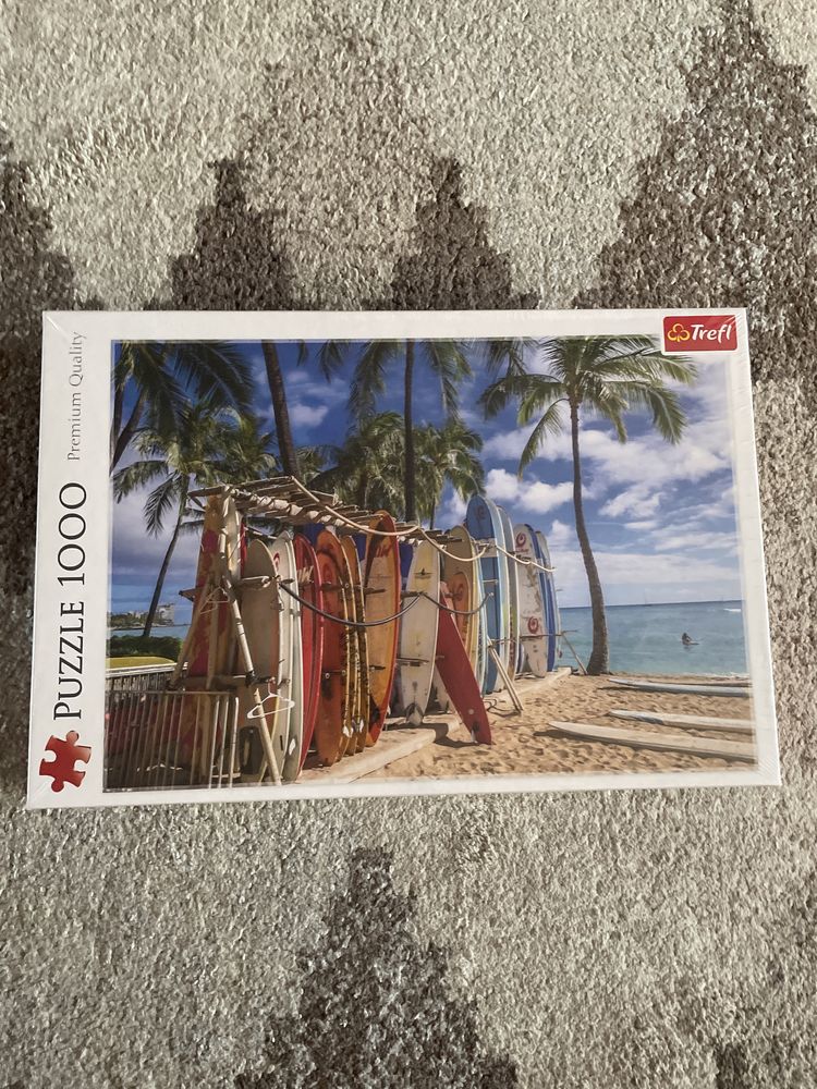 Puzzle 1000 piese cu plaja Hawaiiana