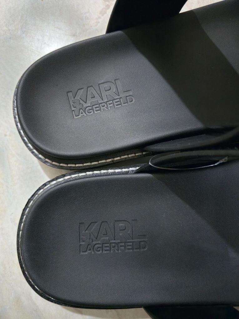 Șlapi Karl Lagerfeld Originali Marimea 44 Noi