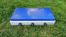 Aragaz portabil, model cu capac de protectie