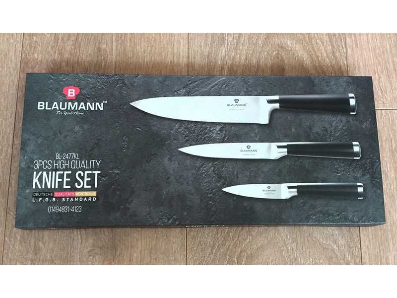 НОВИ! Комплект ножове 3 броя Blaumann
