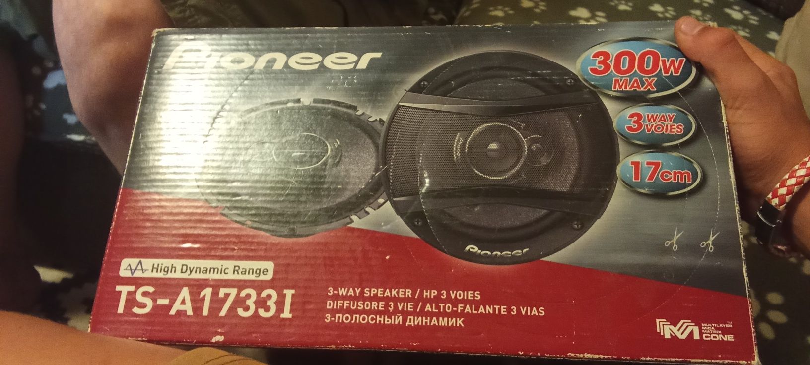 Тонколони Pioneer 300w
