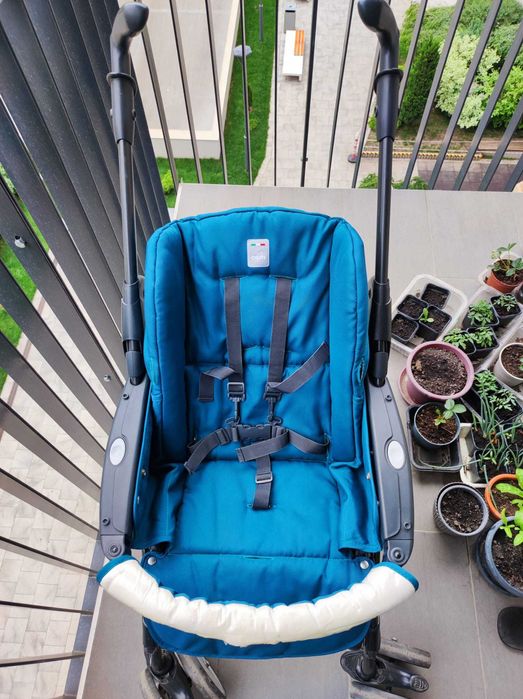 Carucior 3 in 1 Cam Combi Tris, Turcoaz (Landou, Carucior, Scaun Auto)