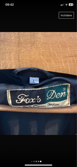 Fox’s Den vesta marimea L