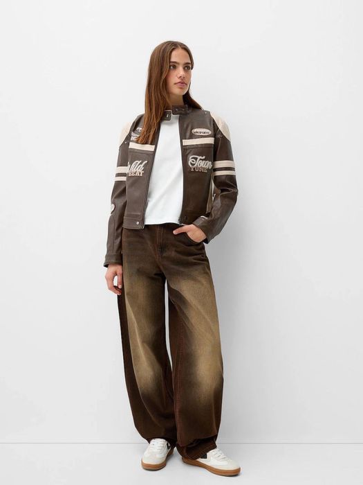 Кожанка от bershka