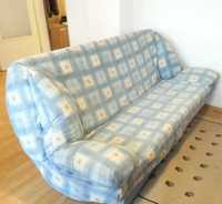 СПЕШНО Разтегателен диван с матраци и подматрачна рамка