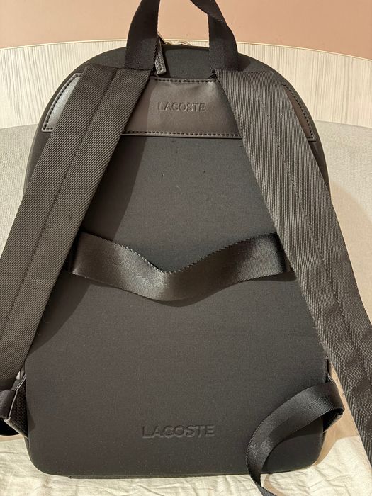 Кожена раница Lacoste
