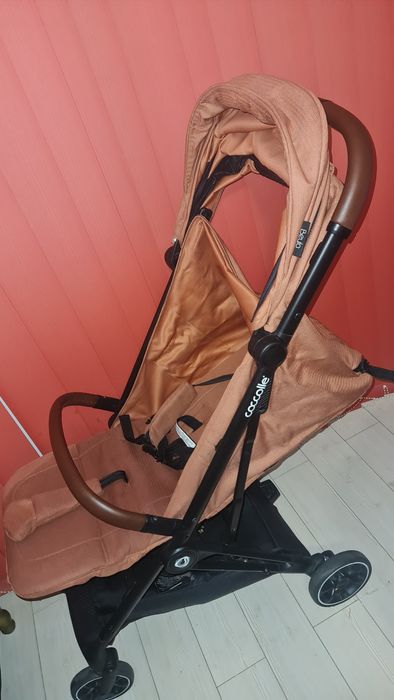 Carut copii coccolle beyla coral cu pliere auto