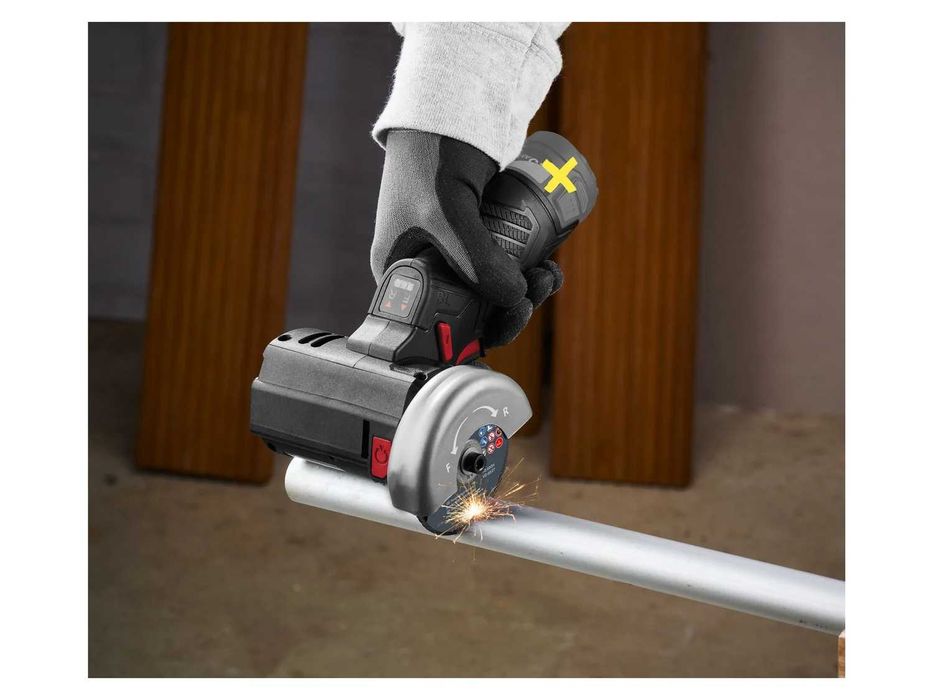 5г.ГАРАНЦИЯ Акумулаторен, безчетков ъглошлайф PARKSIDE PPWSA 12 A1