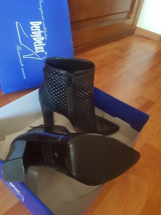 Botine din piele naturala  bleomaren