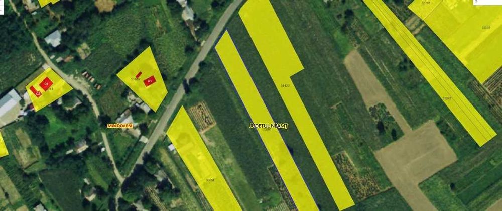 Teren intravilan, Hociungi, Jud. Neamt