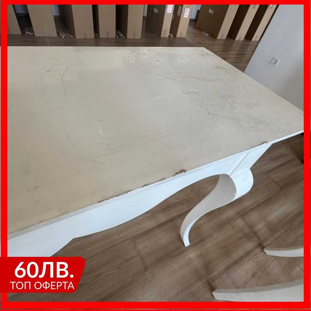 Барокова маса от топола - масивна мебел | 140см*45см*96см | 45лв.