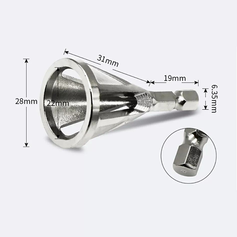 Dispozitiv debavurare/Adaptor unghi/Cheie 1/4''biti/Sablon balamale