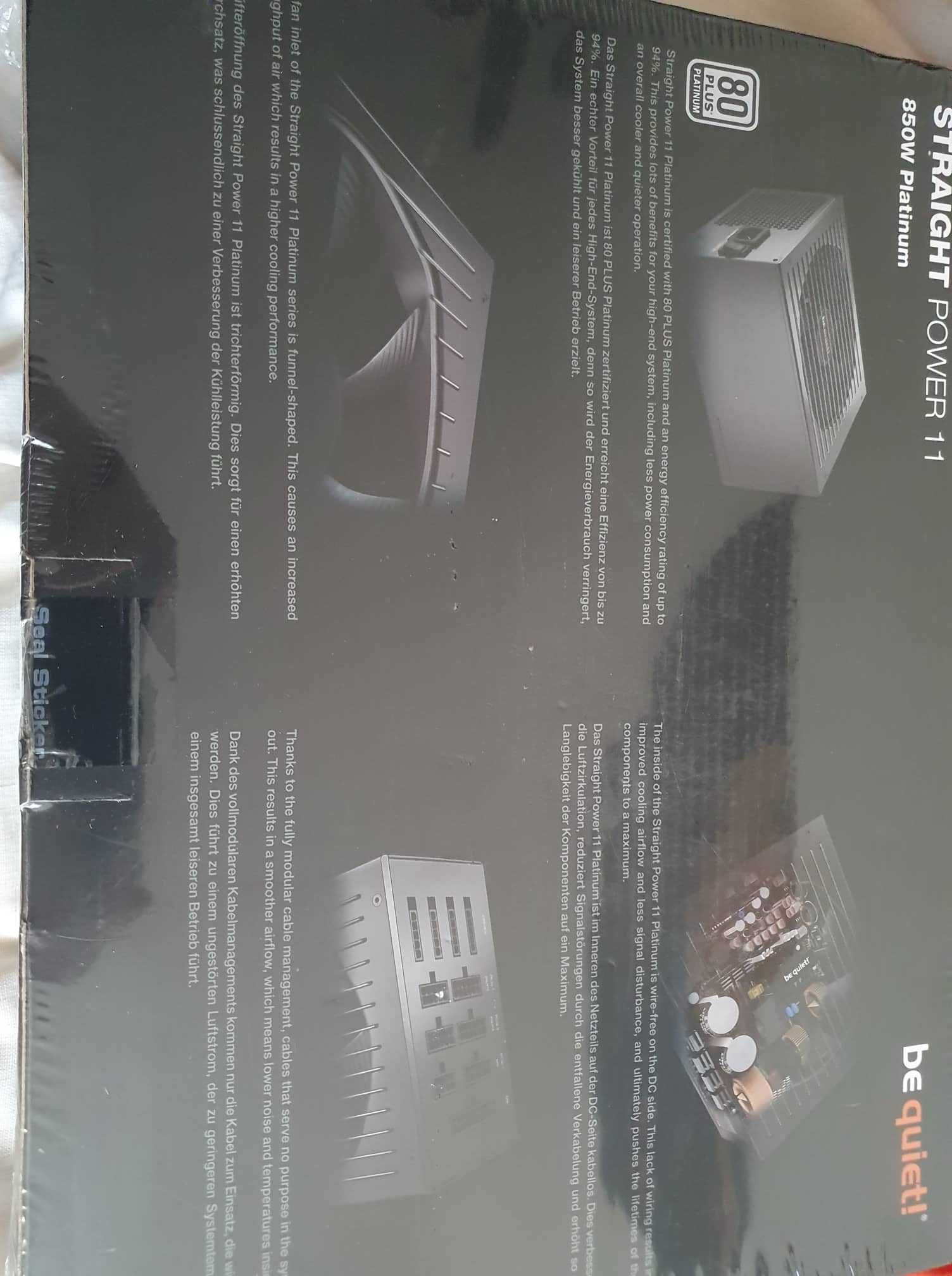 Straight Power 11 Platinum 850W, BN643, Fully Modular, Power Supply