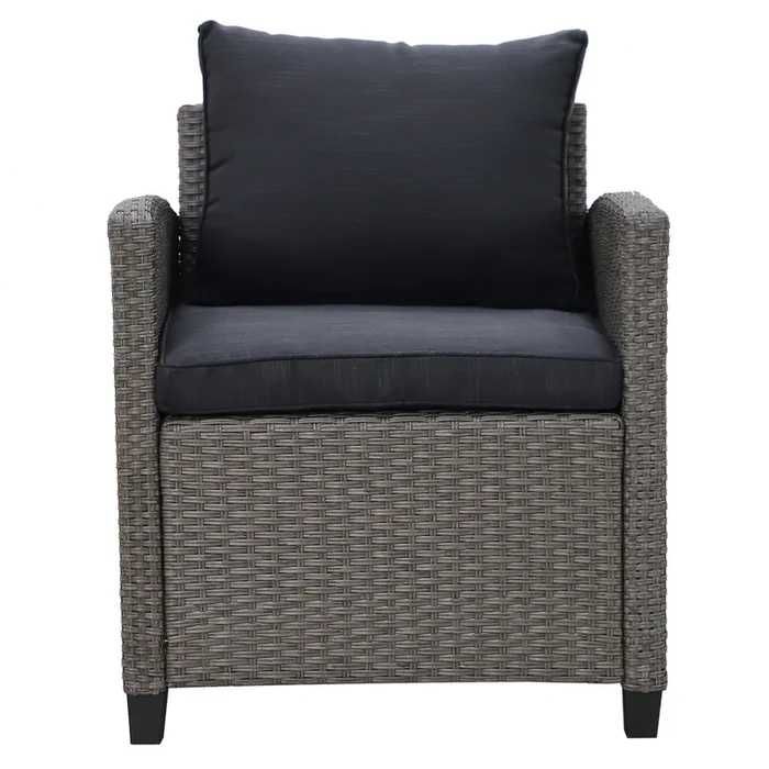 Set mobilier gradina/terasa canapea/coltar 7 persoane și masa ROBTOWN