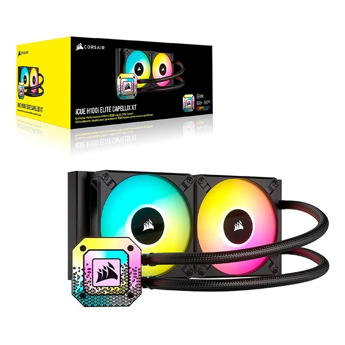 Cooler AIO Corsair H100i ELITE Capellix XT 240mm sigilat