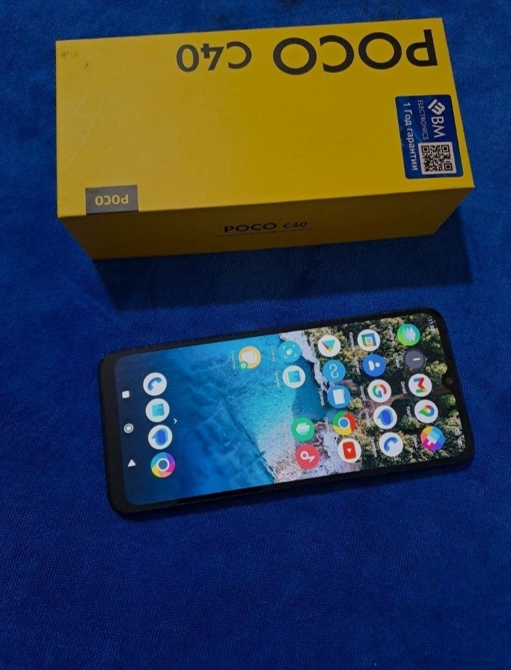 Poco c40 Yangi xali