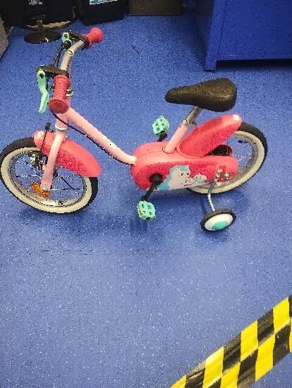 bicicleta copii 14" cu - produs resigilat - (SecondHand) Decathlon