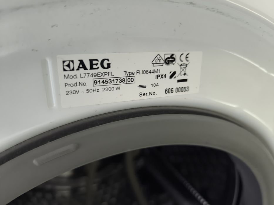 Пералня AEG L7749EXPFL - 9кг. 1400об. Топ Оферта.