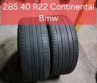 2 anvelope 285/40 R22 Continental "steluța BMW"