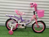 Нови велосипеди за деца от 3г. до 5години 14 цола цвят розов