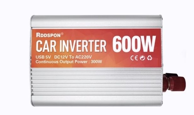 Инвертор 600 Ватт автомобильный с USB адаптером