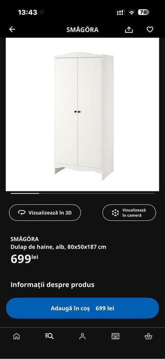 Dulapior copii Ikea