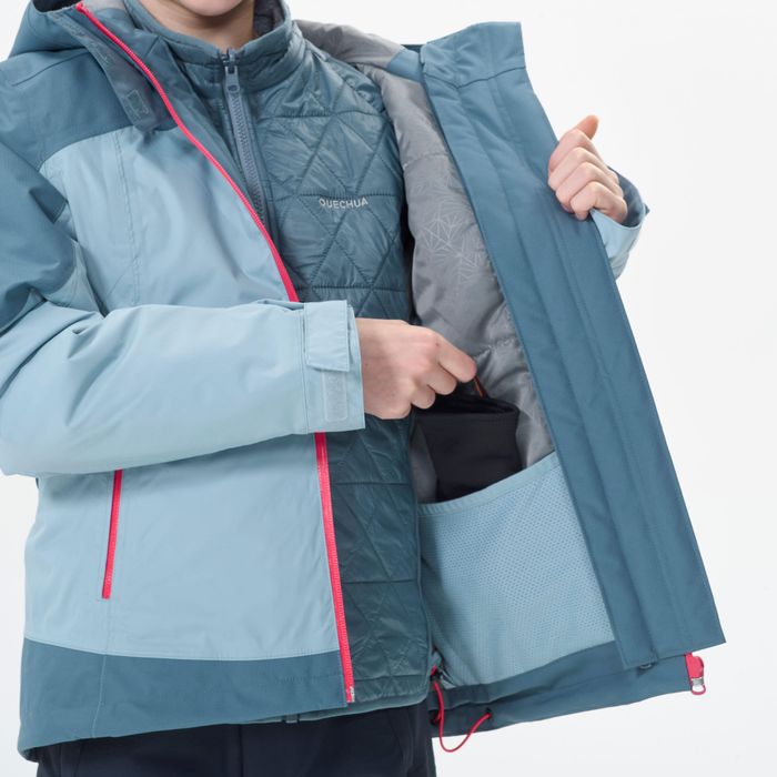 Geacă 3 în 1 Iarnă Impermeabilă - produs resigilat Decathlon